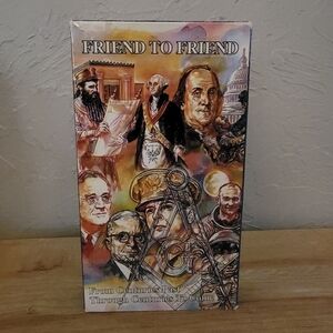 Friend to Friend Masonic VHS Tape 1996 Grand Lodge of Pennsylvania